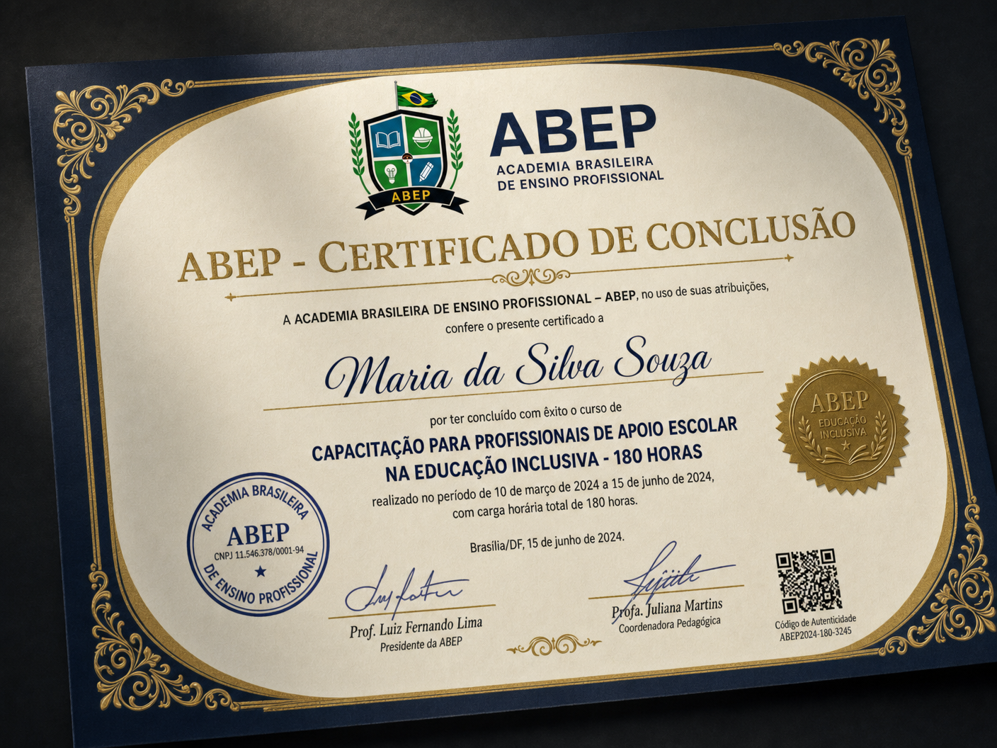 Certificado ABEP